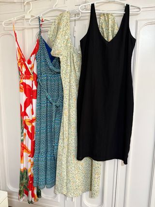 Vestidos talla XL - 4 piezas