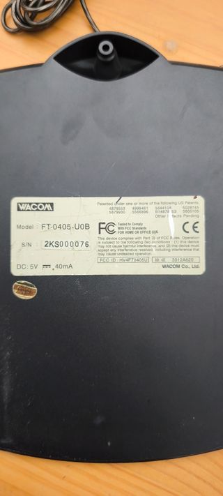 Wacom Tableta digitalizadora