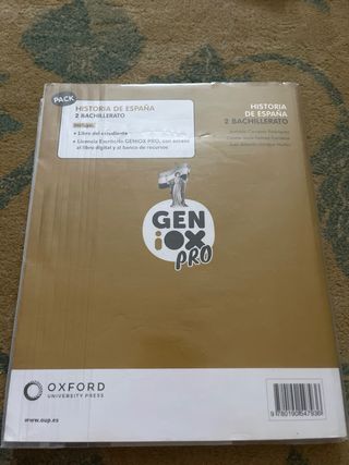 Historia de España 2º Bachillerato. Libro del e...