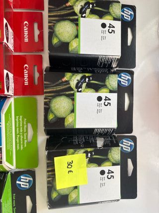 Cartuchos HP 45, 23 & Canon BX-20