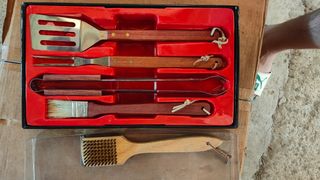 Barbecue Dolcevita Euro 2 a Gas, carrello in legno