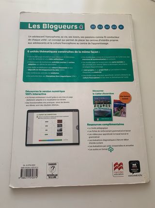 LES BLOGUEURS 4 A2.2 LIVRE 