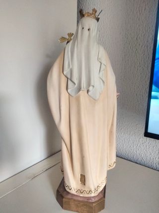 Virgen del Carmen Olot - Estatua