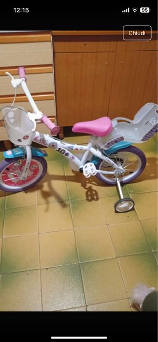 Bici bimba LOL 16" usata