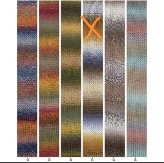 Ovillos Katia Tornasol n54 18 ovillos