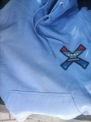  sudadera azul XS