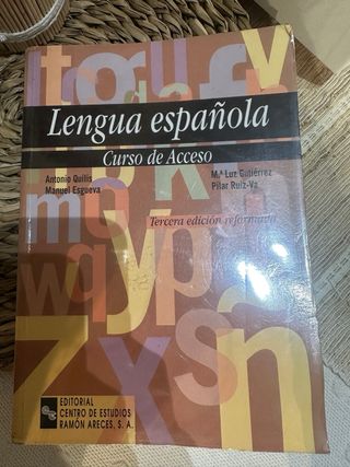 Lengua Espanola Curso de Acceso