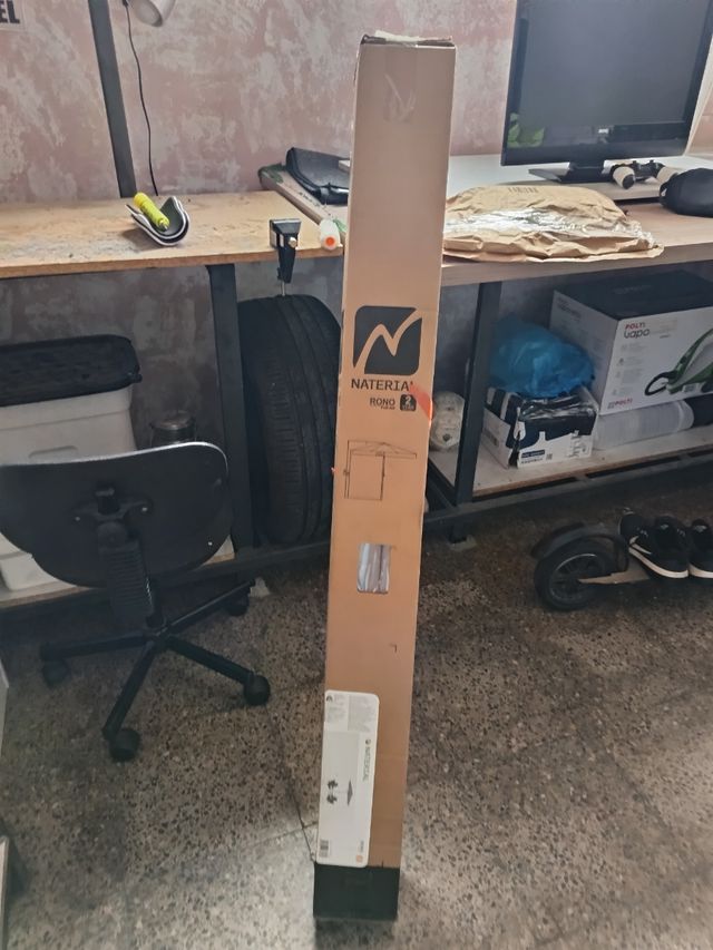 Set terraza RONO - Sombrilla gris