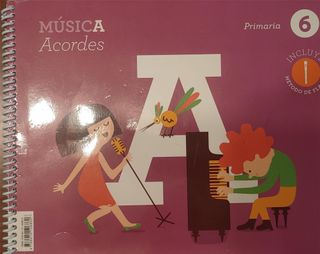 Música Acordes Primaria 6 - Santillana