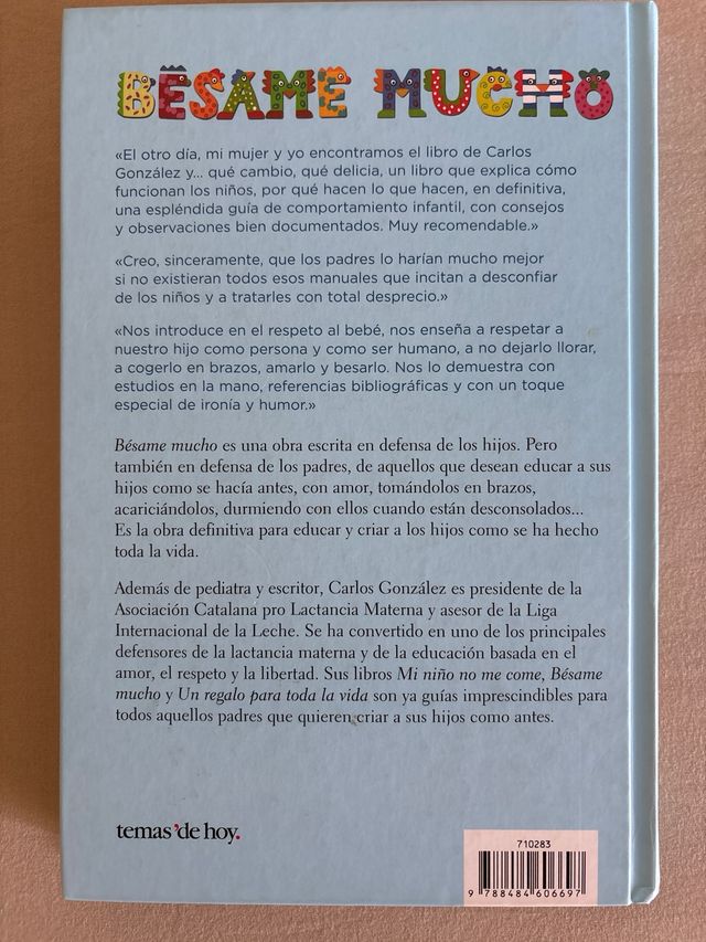 2 Libros maternidad “Besame mucho” y “Un regalo pa