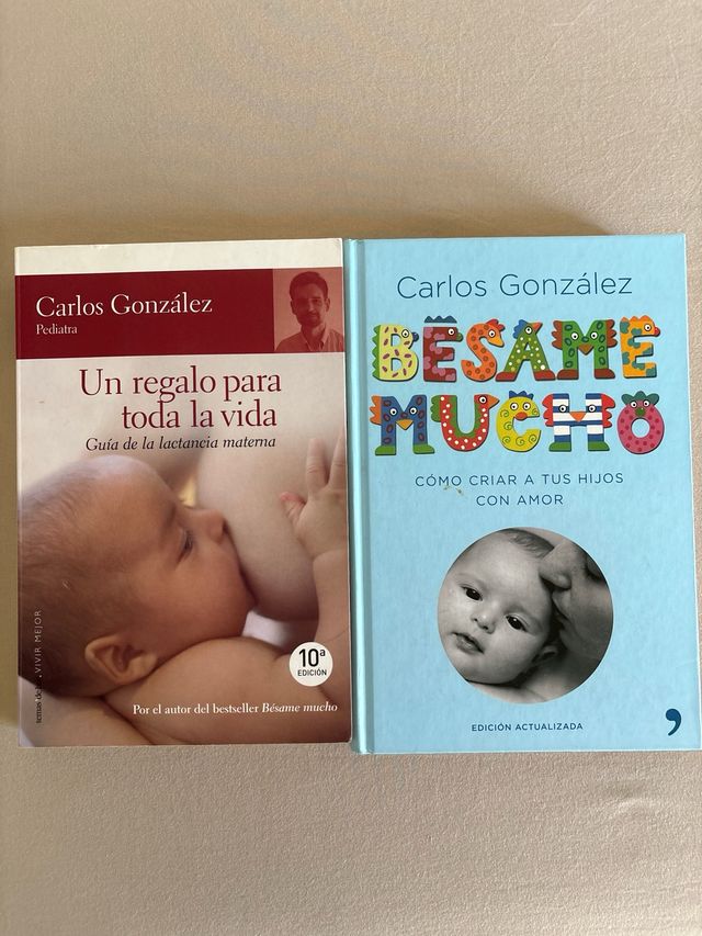 2 Libros maternidad “Besame mucho” y “Un regalo pa