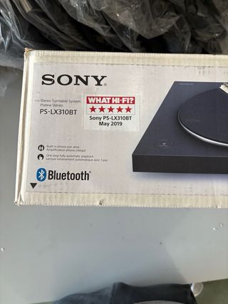 Tocadiscos Sony bluetooth PS-LX310BT 