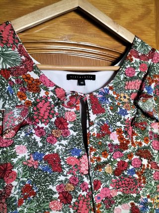 Vestido Tintoretto talla 40 estampado floral