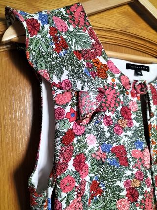 Vestido Tintoretto talla 40 estampado floral