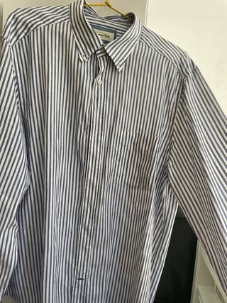 Camisa rayas azul-blanca XXL