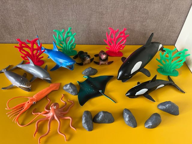 Animales marinos National Geographic (10 piezas)