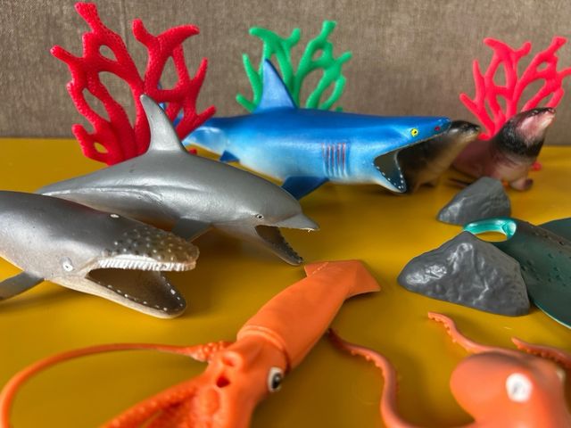 Animales marinos National Geographic (10 piezas)