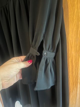 Vestido negro Poéte talla S