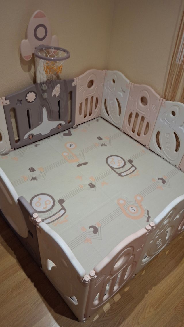 Parque infantil bebé - Plegable