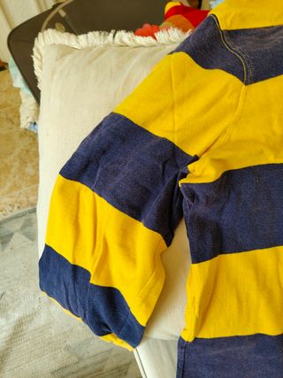 Polo Ralph Lauren rayas azul/amarillo