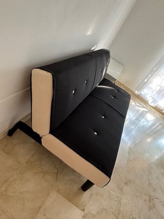 Sofá cama Conforama - Negro