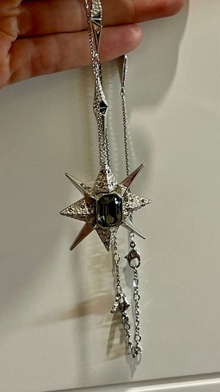 Colgante Estrella Plata SWAROVSKI