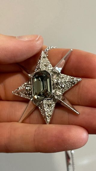 Colgante Estrella Plata SWAROVSKI