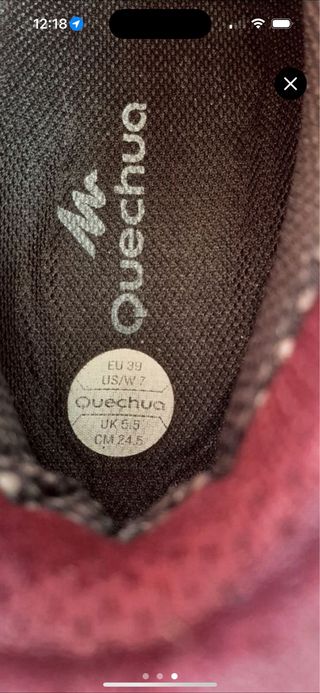Botas montaña Quechua mujer