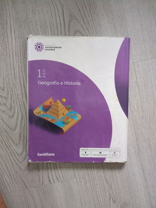 Libro Geografía e historia 1 ESO Santillana+ Atlas