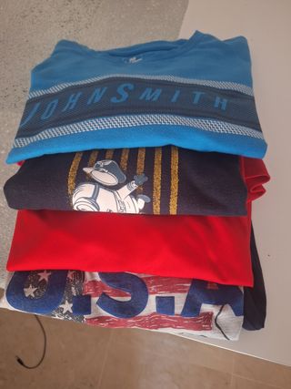 Lote ropa niño 10-12 años.
6 Prendas