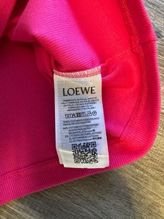 Top LOEWE rosa XL