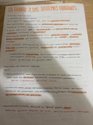 Apuntes geografía 2do Bachillerato y selectividad.