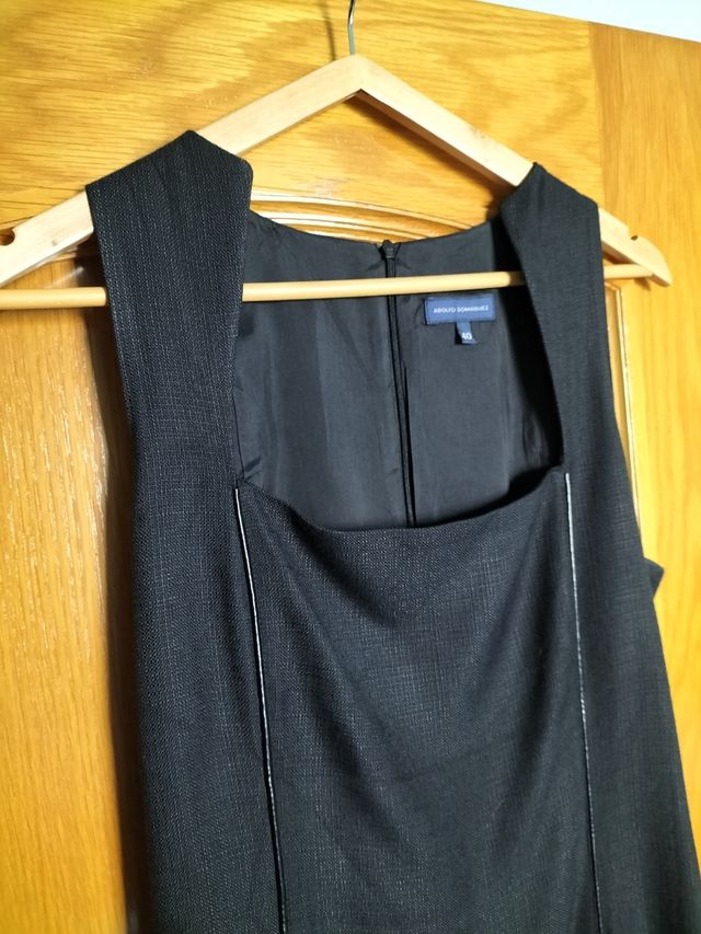 Vestido negro Adolfo Domínguez talla L