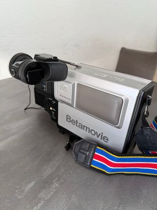 Sanyo Betamovie - Cámara Vintage