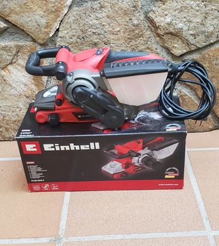 Lijadora banda Einhell + 20 lijas