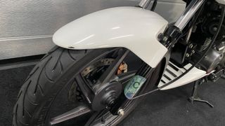 HONDA CBF 125 blanca