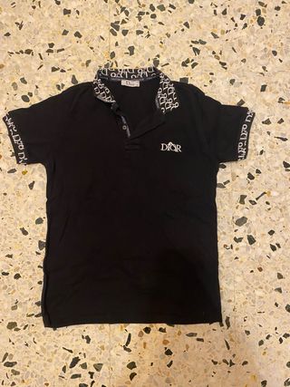Polo Lacoste Dior - Negro