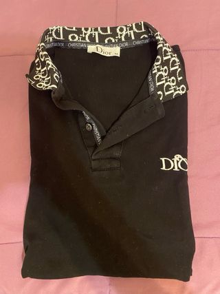 Polo Lacoste Dior - Negro