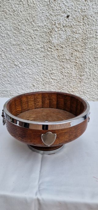 Frutero antiguo de madera