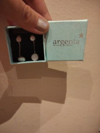 Pendientes Plata 1ª Ley redondos