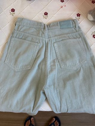 Pantaloni in velluto a coste blu Pull&Bear per neonati - T-M
