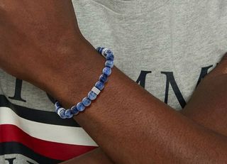 Bracciale Tommy Hilfiger blu, come nuovo.