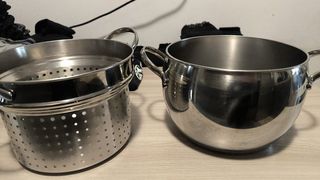 Lagostina: pentola + scolapasta inox
