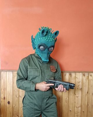 K-16 Blaster Star Wars Tamaño Real Pintado