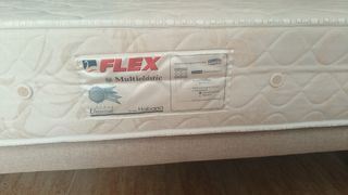 Colchón FLEX y Base Tapizada 