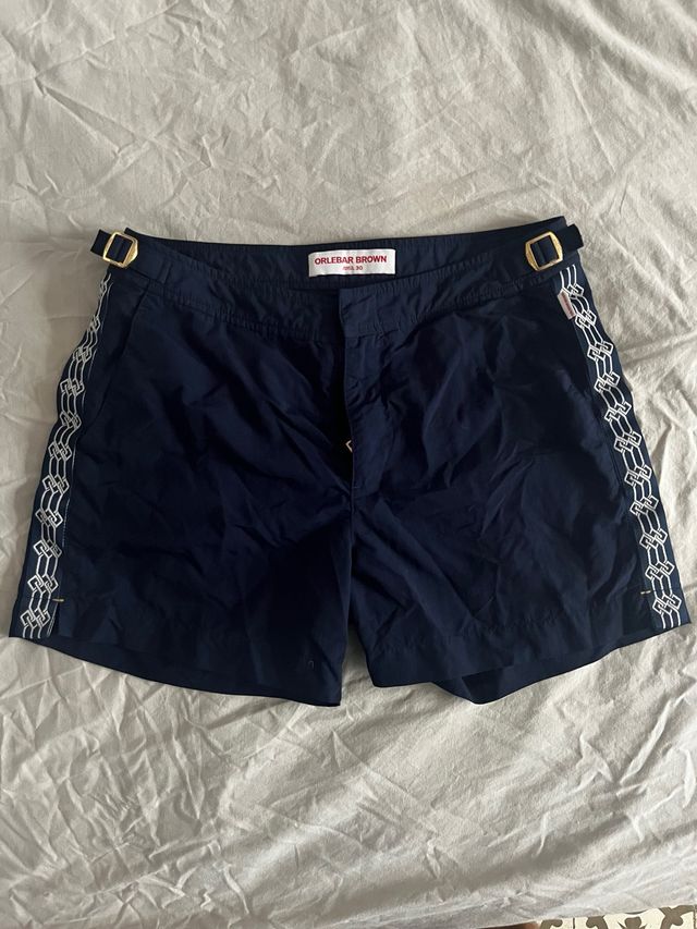 Bañador Orlebar Brown azul, talla M