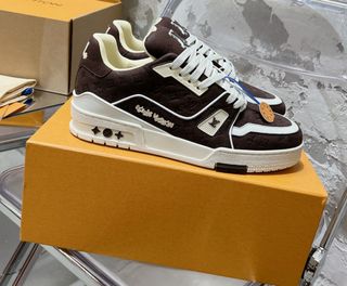 Zapatillas Louis Vuitton - Marrón/Blanco - 41