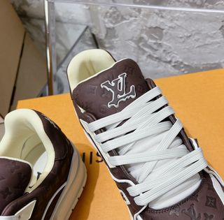 Zapatillas Louis Vuitton - Marrón/Blanco - 41