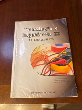 libro tecnología e ingeniería segundo bachiller 