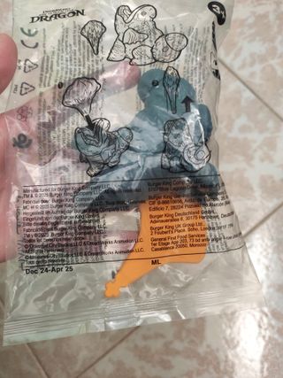 Dragon Trainer sorpresa Burger King